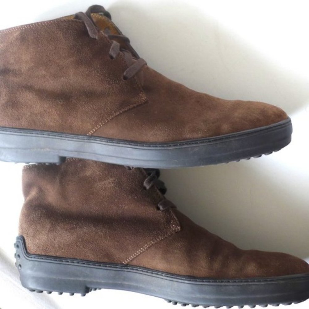 Reduced! Men's Tod's Winter Gommino Chukka Boots